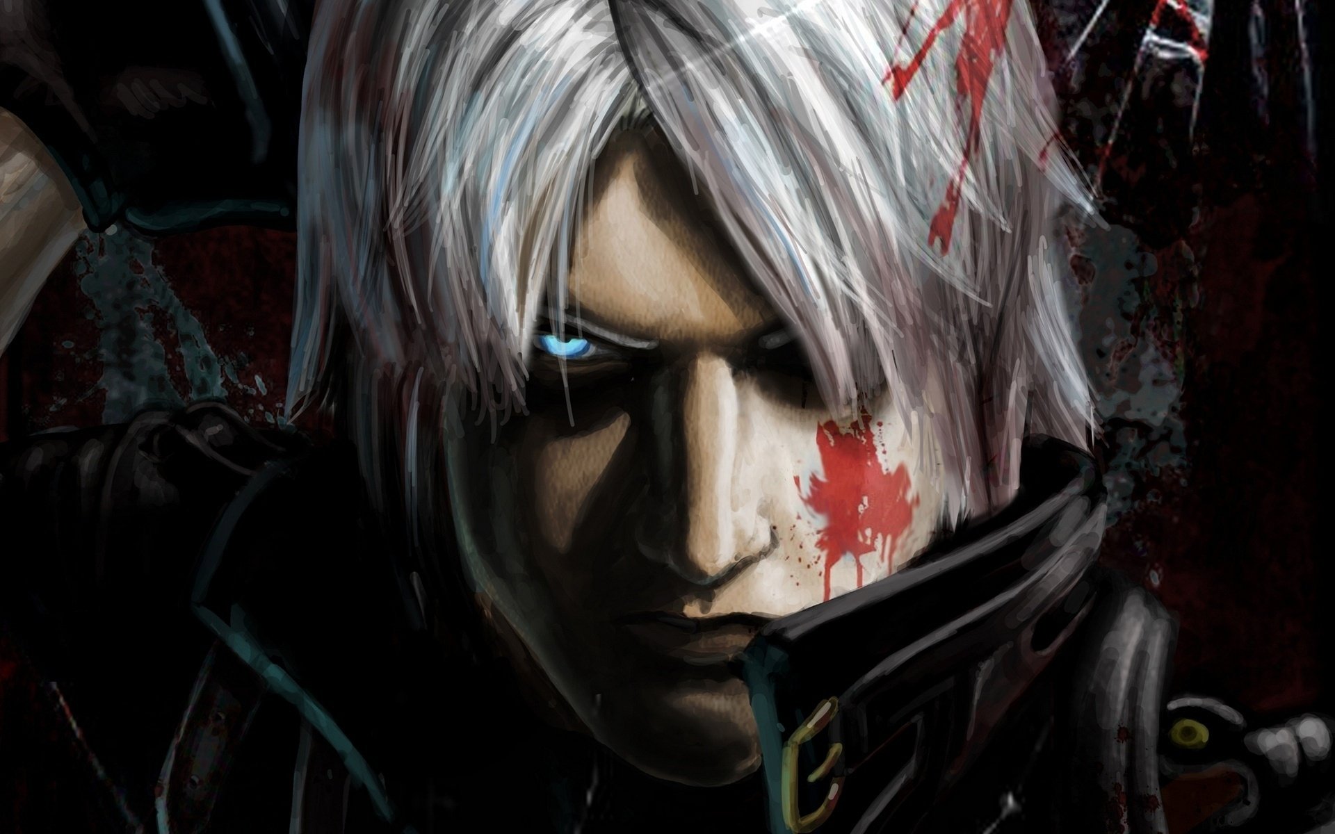 DMC Devil may cry 2 game special wallpaper by me by Hatredboy on