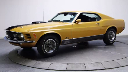 fastback muscle car vehicle Ford Mustang Mach 1 HD Desktop Wallpaper | Background Image