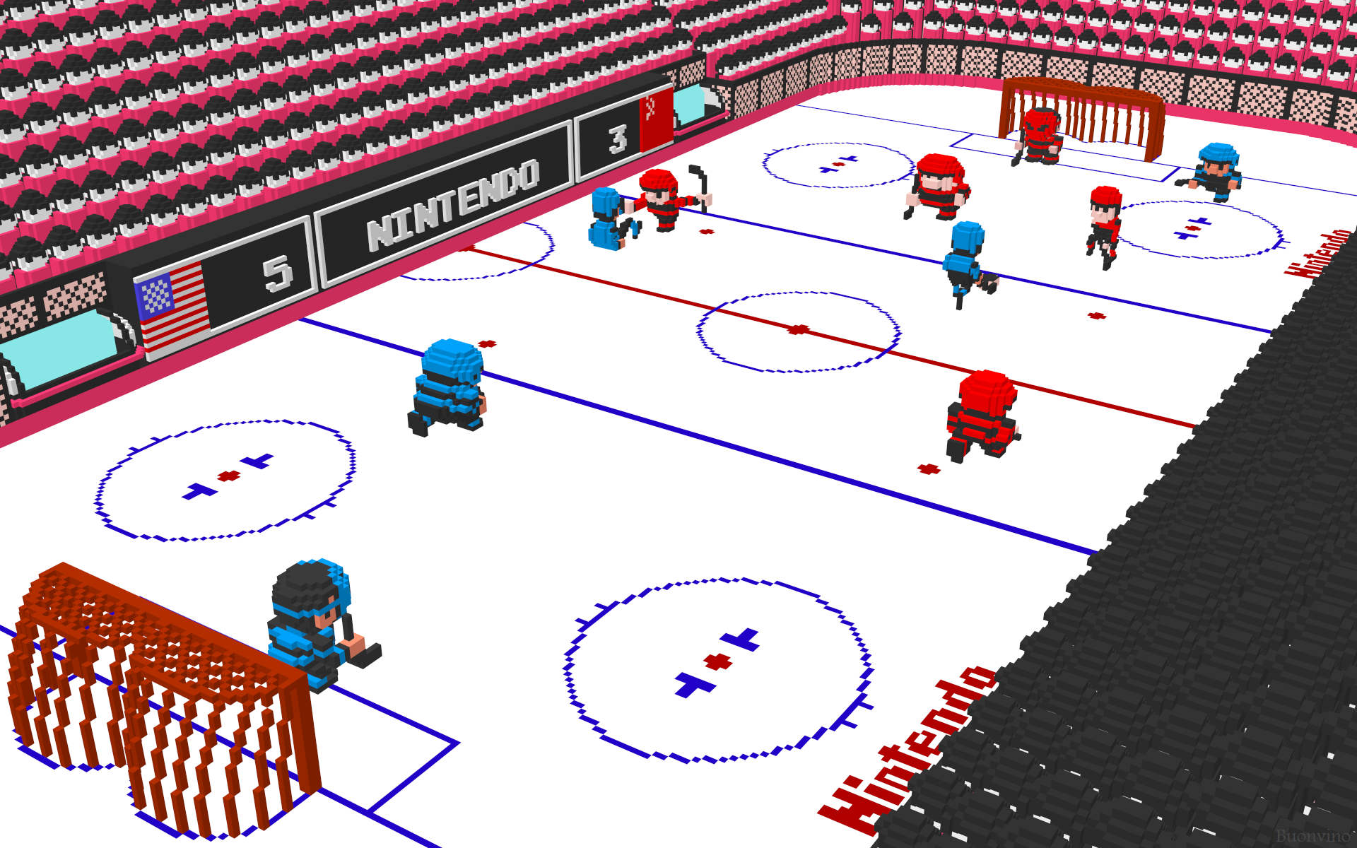 Video Game Ice Hockey HD Wallpaper | Background Image