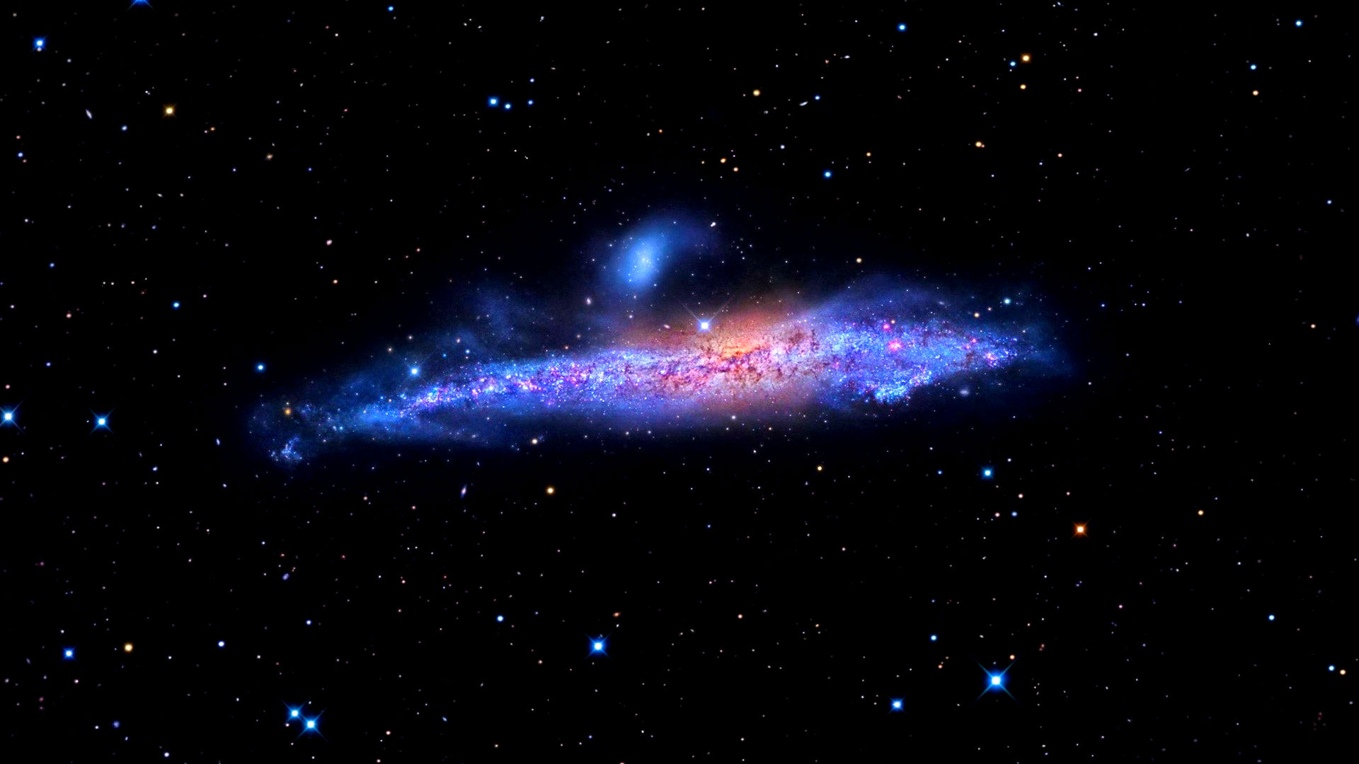 Galaxy Full HD Wallpaper and Background Image | 1920x1080 | ID:264726