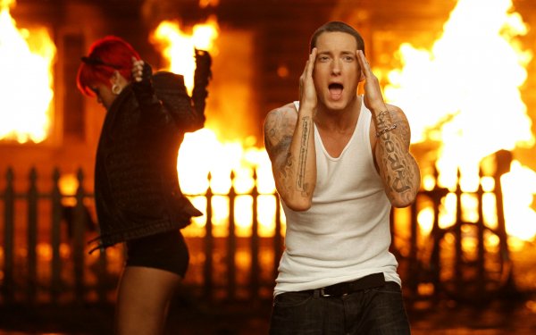 Music Eminem Singers United States Rihanna Photography Actress Musician Singer HD Wallpaper | Background Image