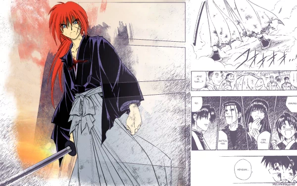 Kenshin Himura Anime Rurouni Kenshin HD Desktop Wallpaper | Background Image
