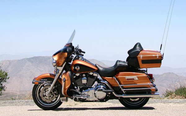 Vehicles Harley-Davidson Road King Harley-Davidson Bike Motorcycle HD Wallpaper | Background Image