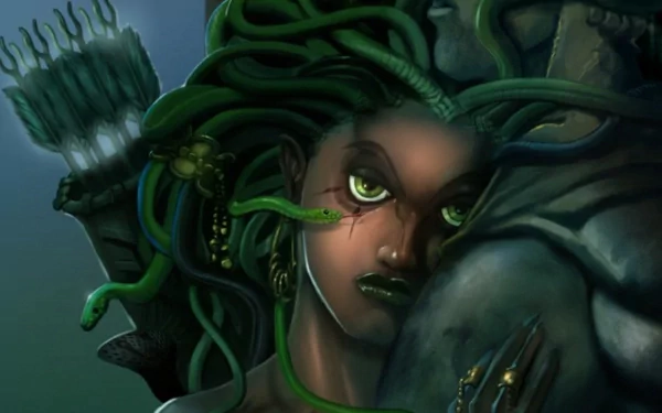 fantasy medusa HD Desktop Wallpaper | Background Image
