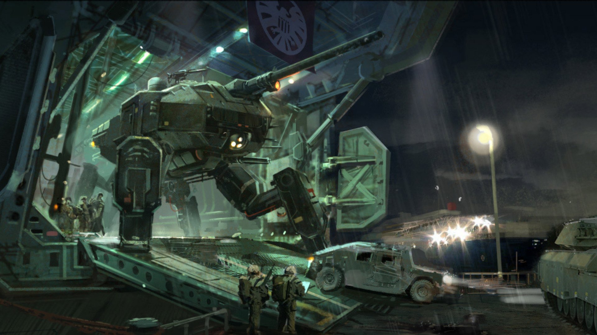 Download Sci Fi Robot HD Wallpaper | 1920x1080 | Wallpaper Abyss