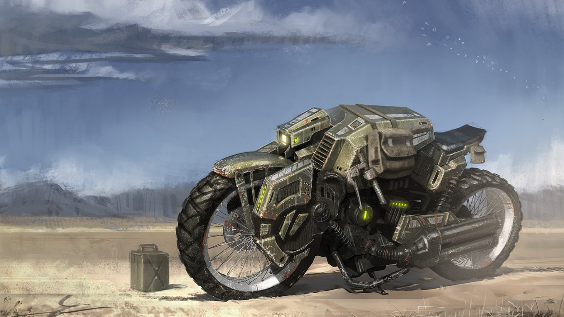 Download Sci Fi Vehicle HD Wallpaper