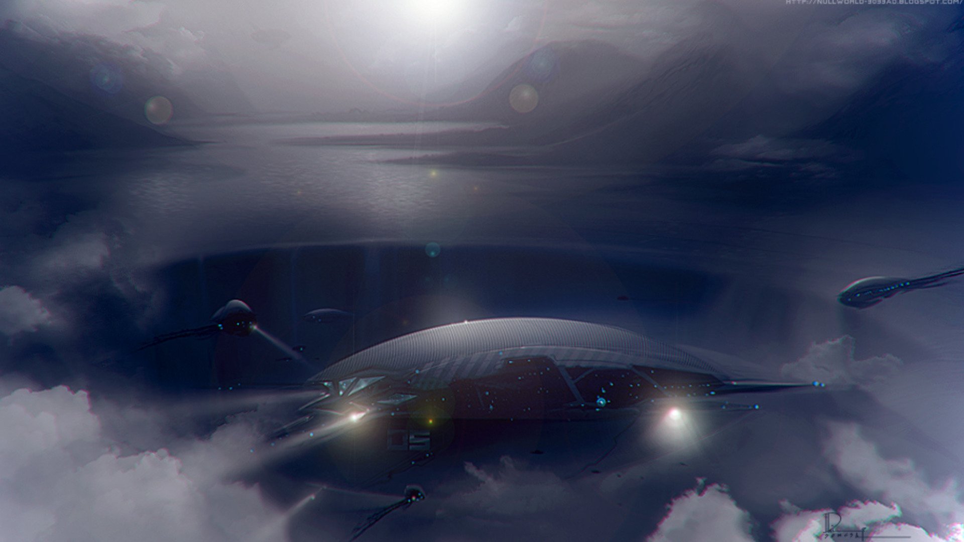 Download Sci Fi Spaceship HD Wallpaper | 1920x1080 | Wallpaper Abyss