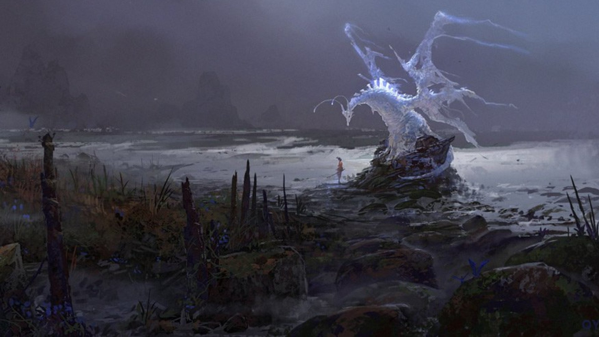 Download Fantasy Dragon HD Wallpaper