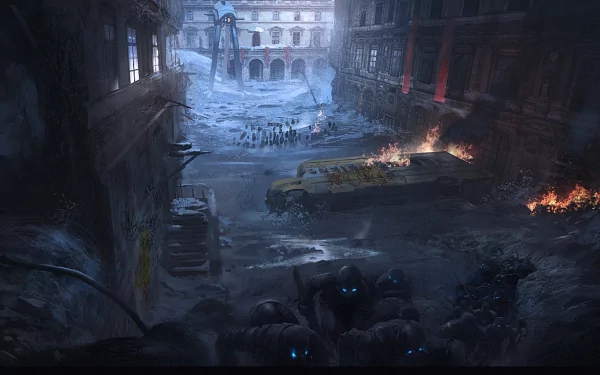Sci Fi apocalyptic HD Desktop Wallpaper | Background Image