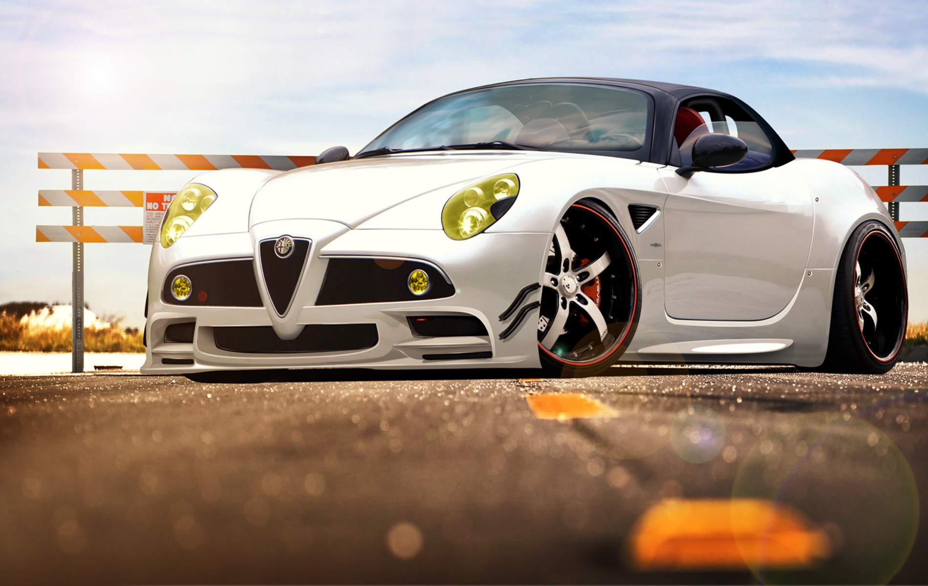 Vehicles Alfa Romeo 8C Spider HD Wallpaper | Background Image