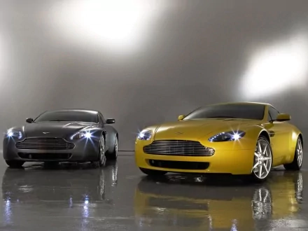 vehicle Aston Martin V8 Vantage HD Desktop Wallpaper | Background Image