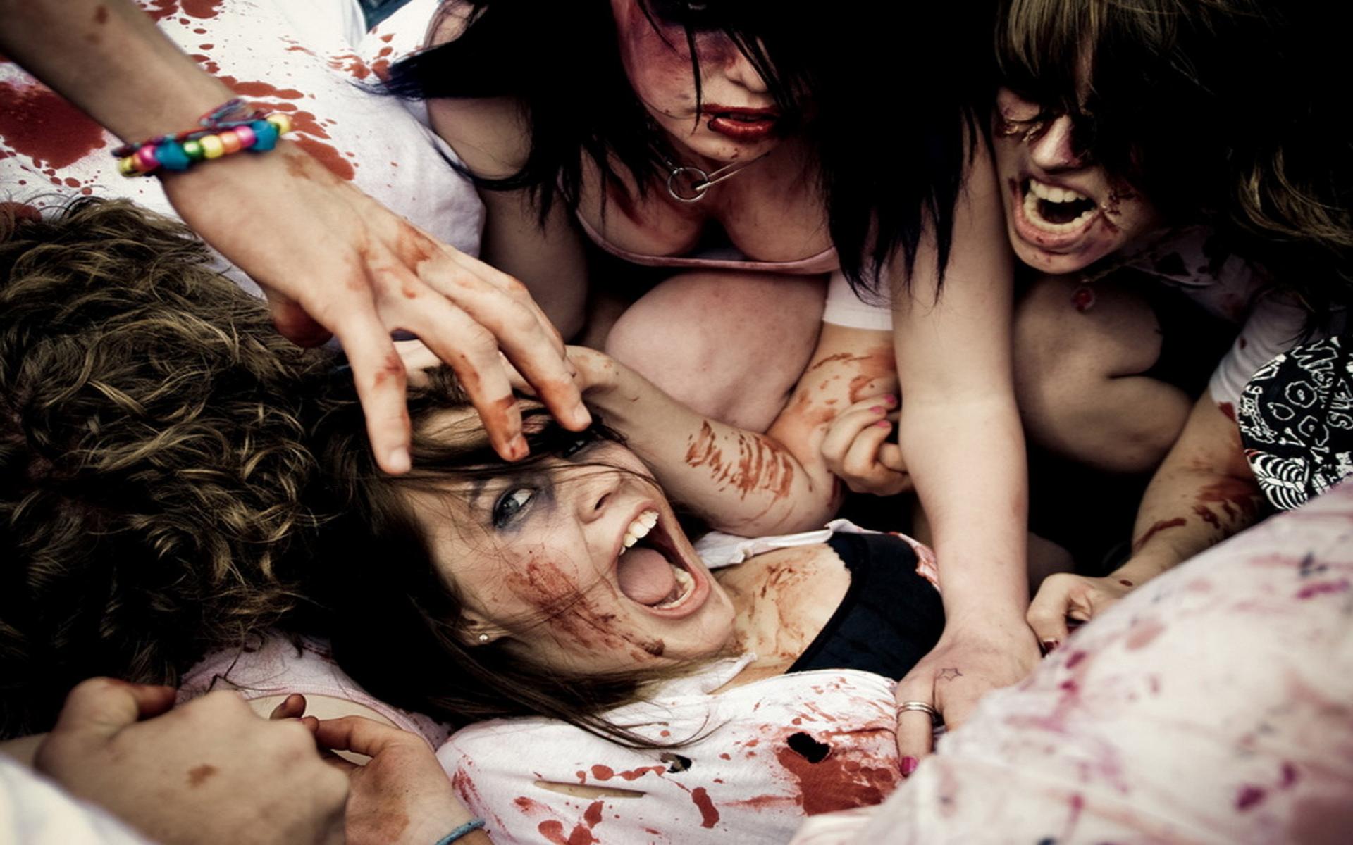 Movie Zombie! Vs. Mardi Gras HD Wallpaper | Background Image