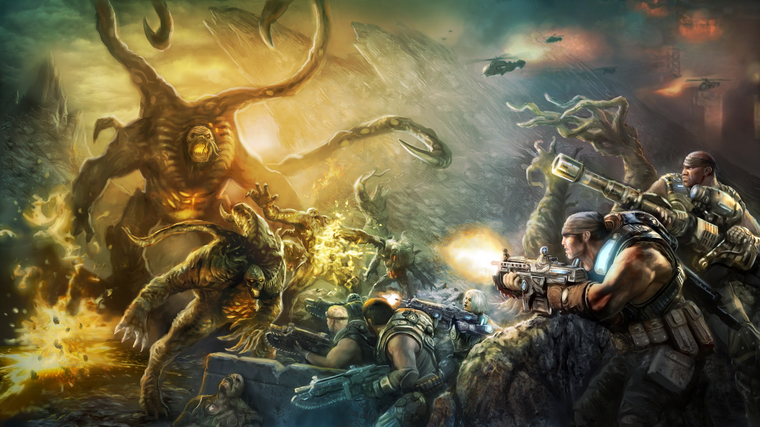 Gears Of War HD Wallpaper | Background Image | 2560x1440 | ID:271614