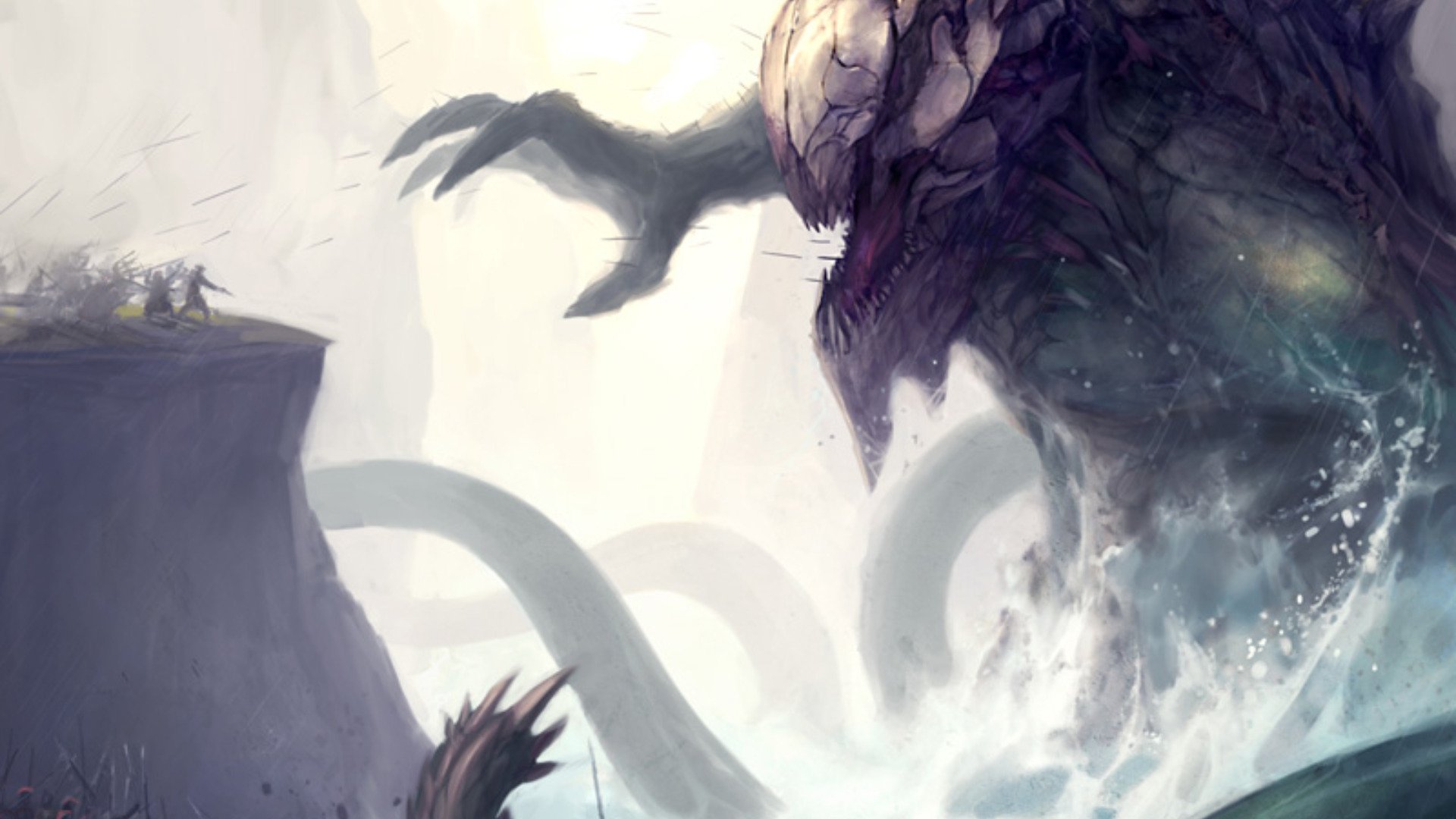 Download Fantasy Creature HD Wallpaper by hex1993