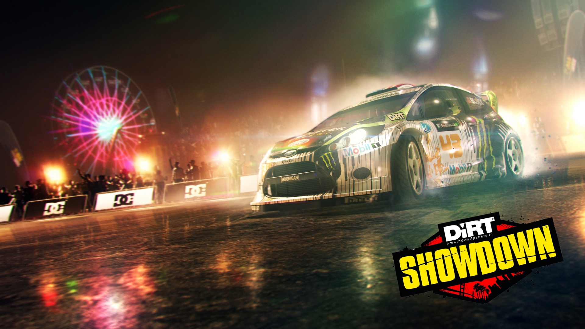 Show Off Your Love for Racing with Free Dirt Showdown Wallpaper for Desktop