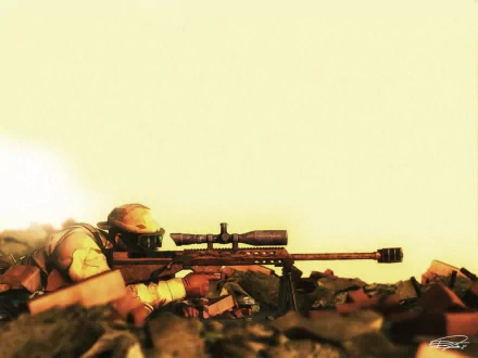  US Marine Sniper