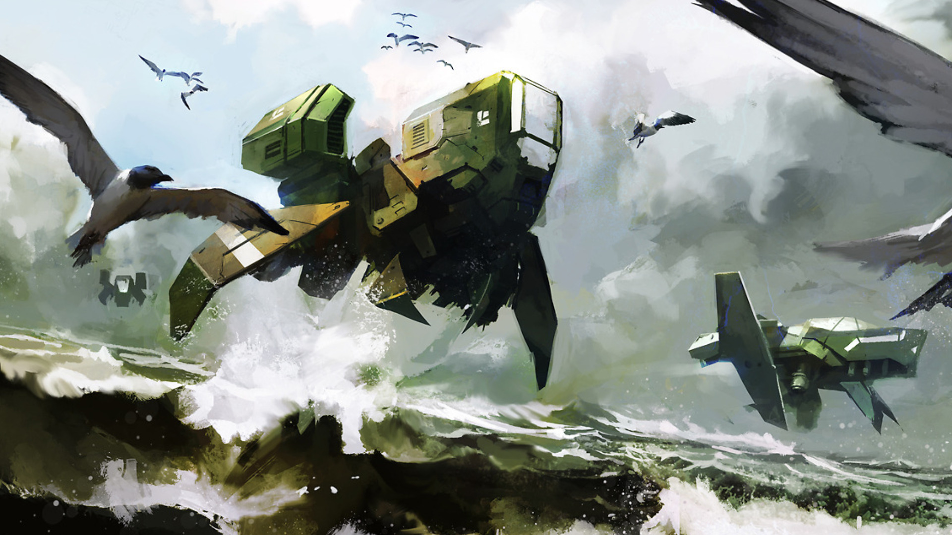 Spaceship HD Wallpaper | Background Image | 1920x1080 | ID:275884