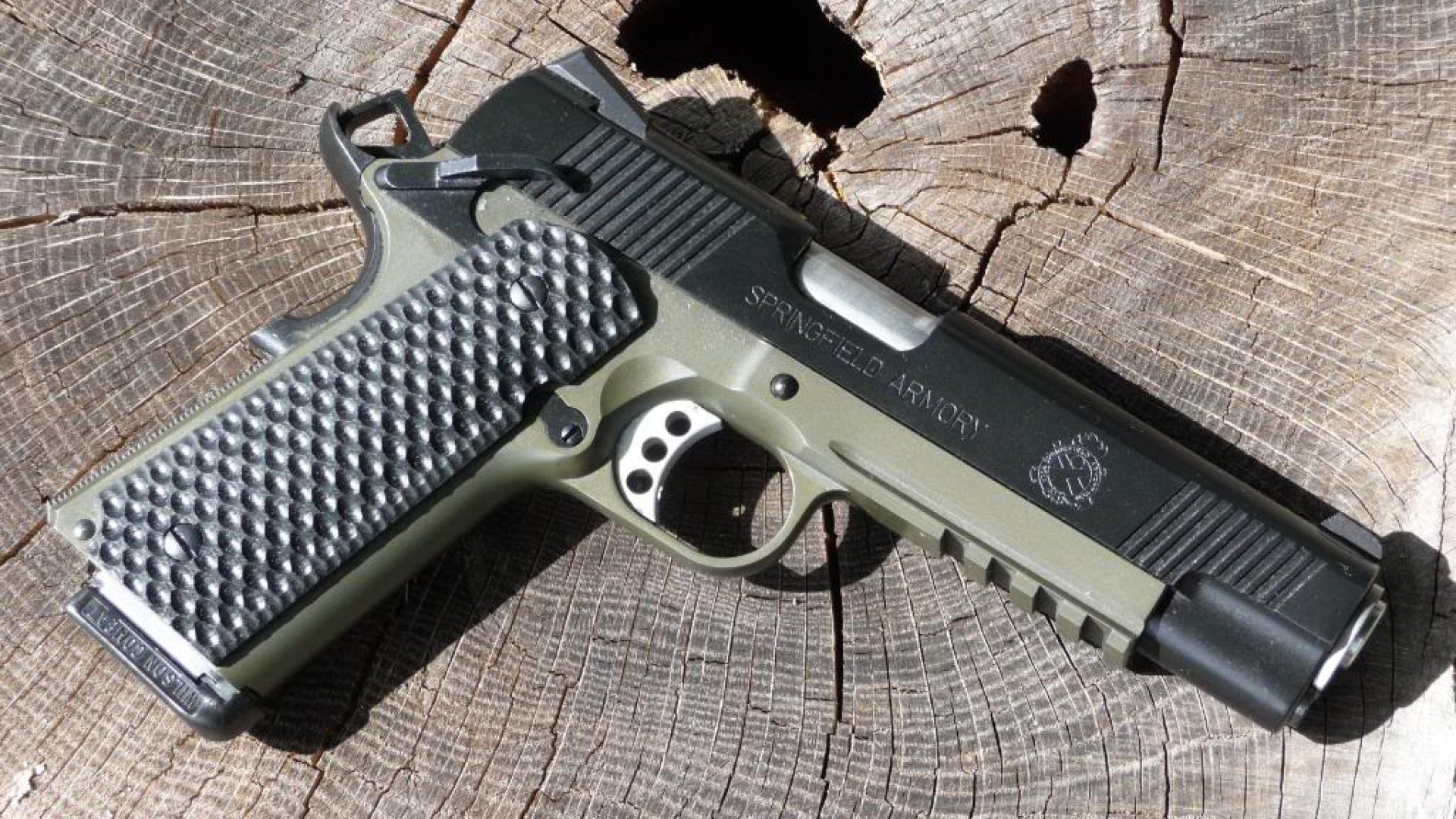 Springfield Armory 1911 Pistol Full HD Wallpaper and ...