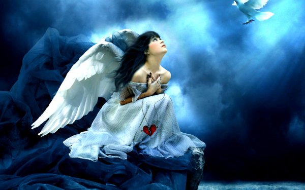 Fantasy Angel Gothic HD Wallpaper | Background Image