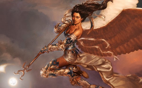 Game Magic: The Gathering Angel Bruna Light of Alabaster HD Wallpaper | Background Image