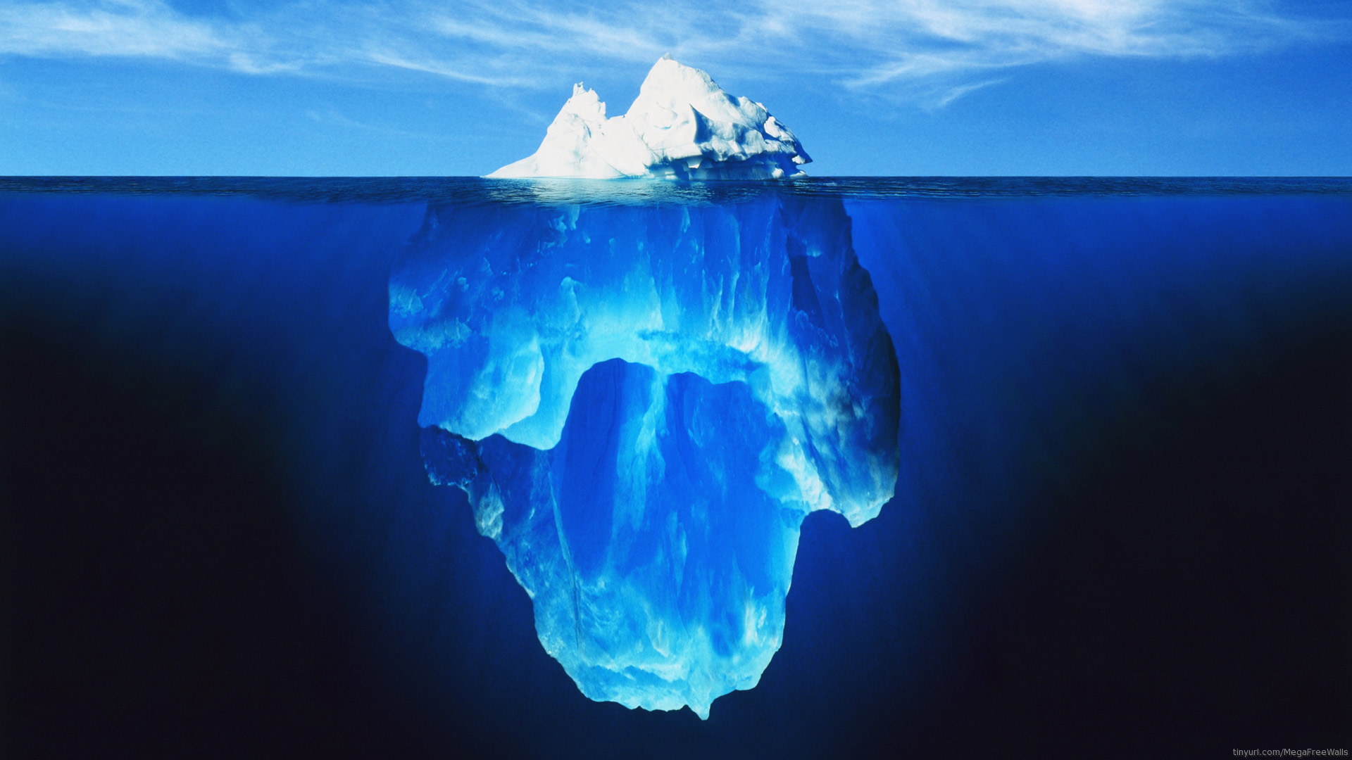 Majestic Iceberg An HD Wallpaper Of Nature s Beauty