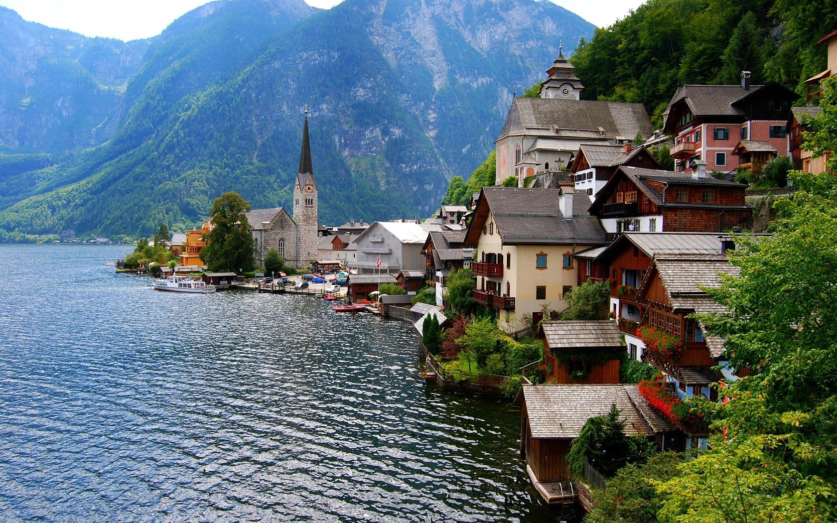 На озерах австрии. Гальштат Австрия. Зальцкаммергут Австрия. Озеро Зальцкаммергут Австрия. Деревня Хальштатт, Австрия.