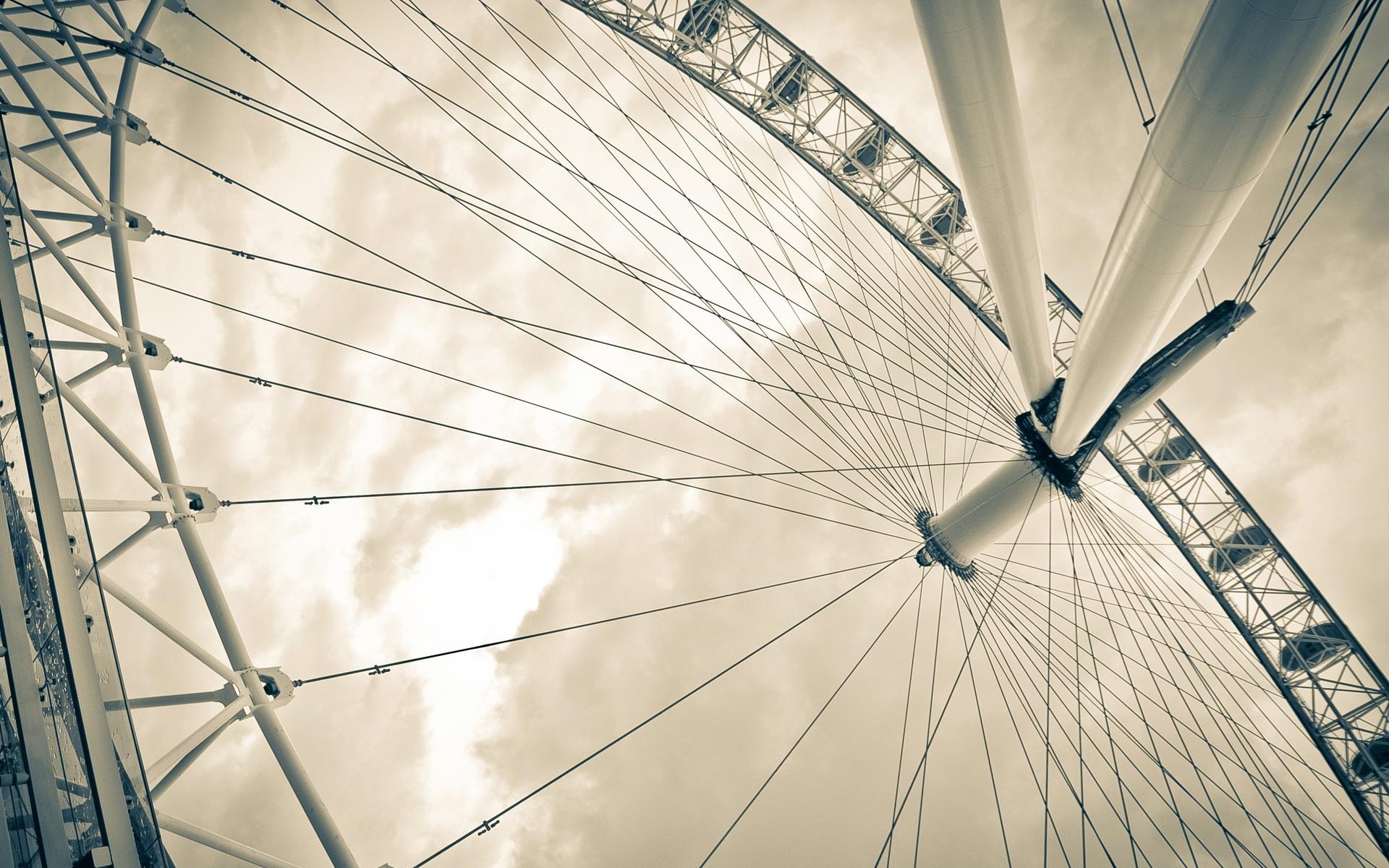 Man Made Ferris Wheel HD Wallpaper