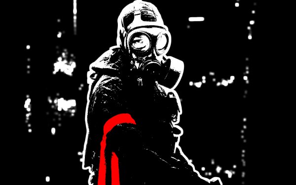 Dark Anarchy Gas Mask HD Wallpaper | Background Image
