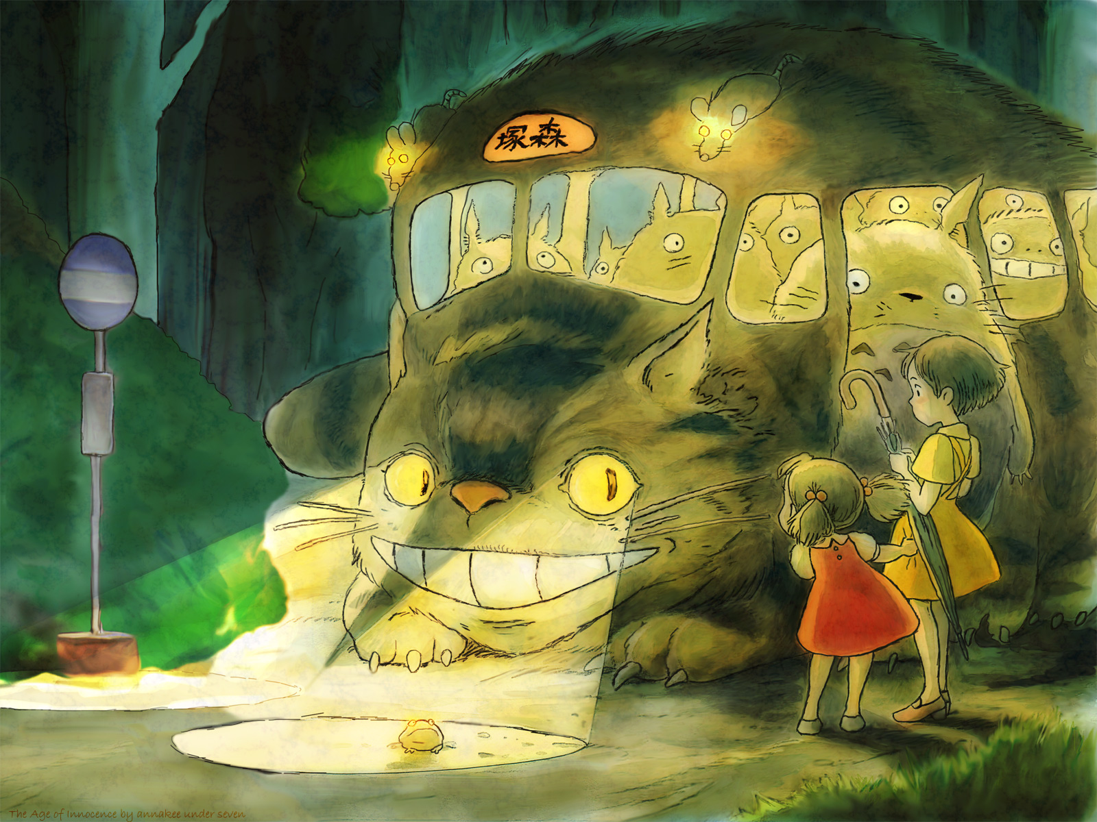 Anime My Neighbor Totoro HD Wallpaper | Background Image