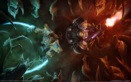 video game Starcraft HD Desktop Wallpaper | Background Image