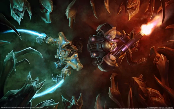 video game Starcraft HD Desktop Wallpaper | Background Image