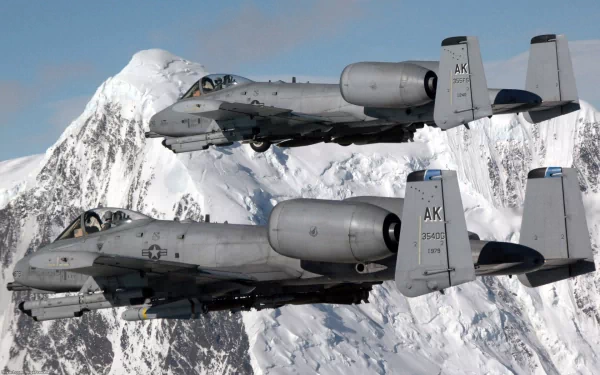 aircraft vehicle airplane military Fairchild Republic A-10 Thunderbolt II HD Desktop Wallpaper | Background Image