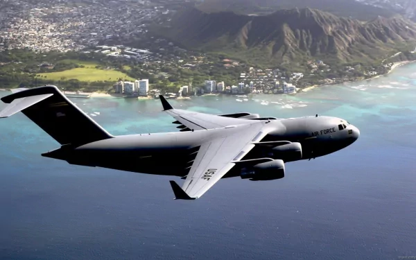 military Boeing C-17 Globemaster III HD Desktop Wallpaper | Background Image
