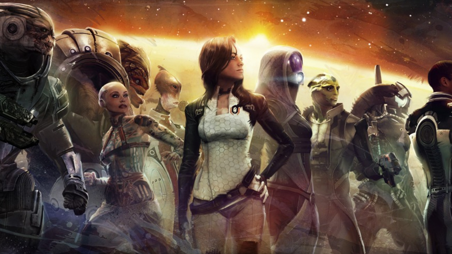 Video Game Mass Effect 2 HD Wallpaper