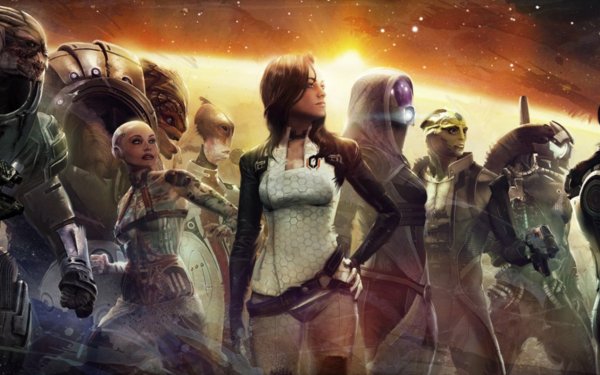 Video Game Mass Effect 2 Mass Effect Miranda Lawson Tali'Zorah Zaeed Massani Thane Krios Legion Mordin Solus Jack Grunt Garrus Vakarian HD Wallpaper | Background Image