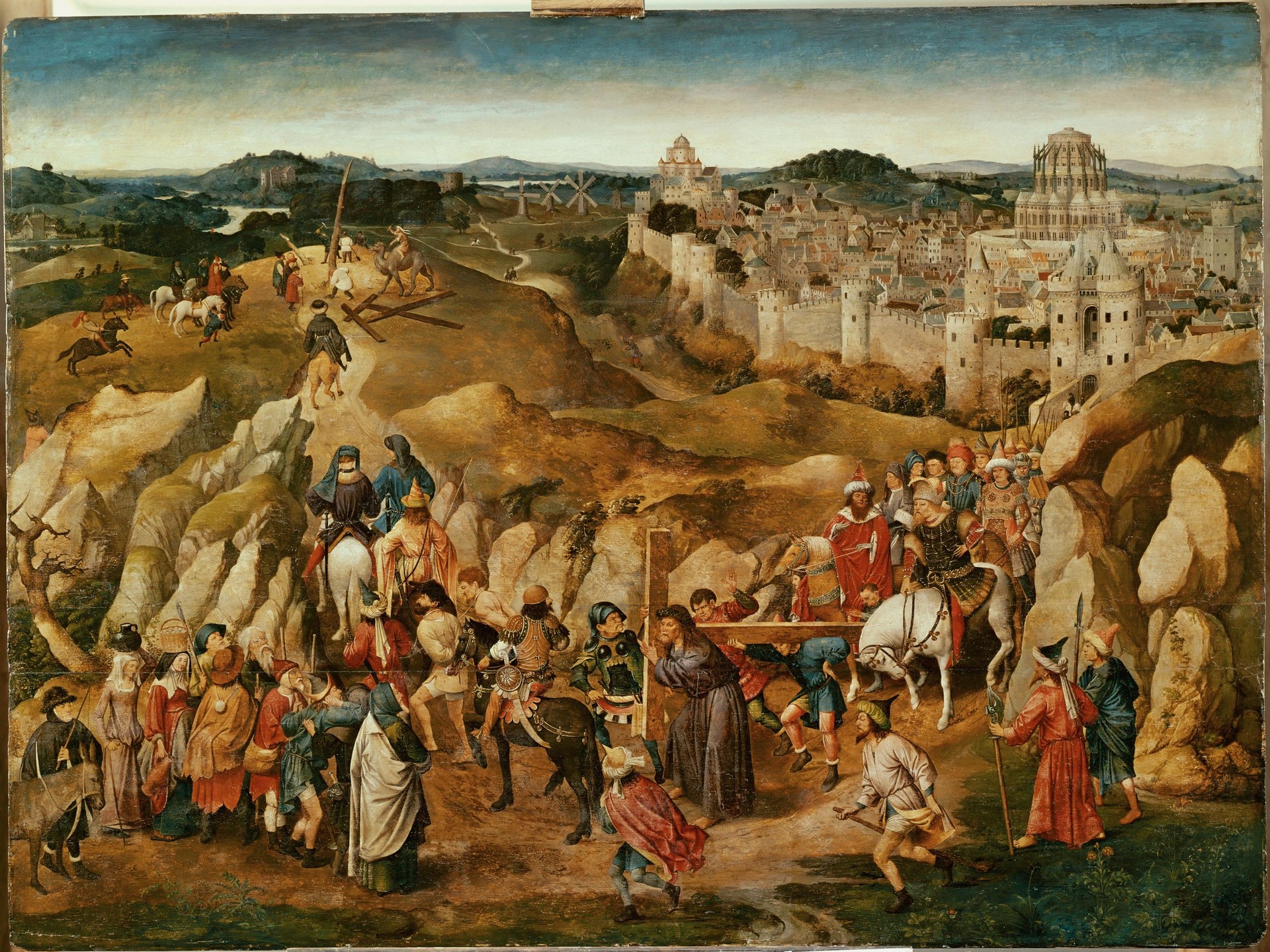 The Crucifixion by Jan Van Eyck