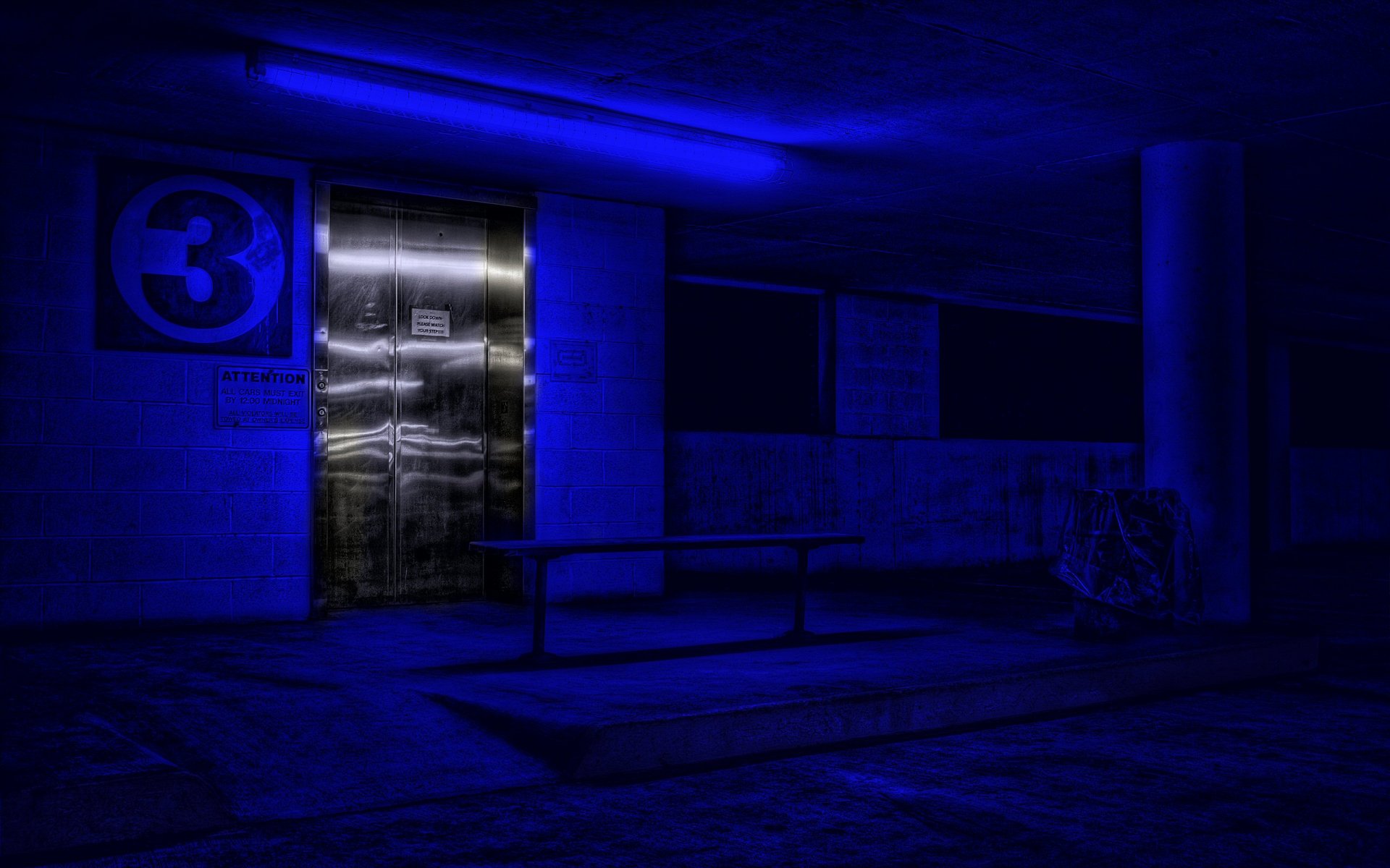 NOCTURNAL [02] elevator [161207] urban blue version - july