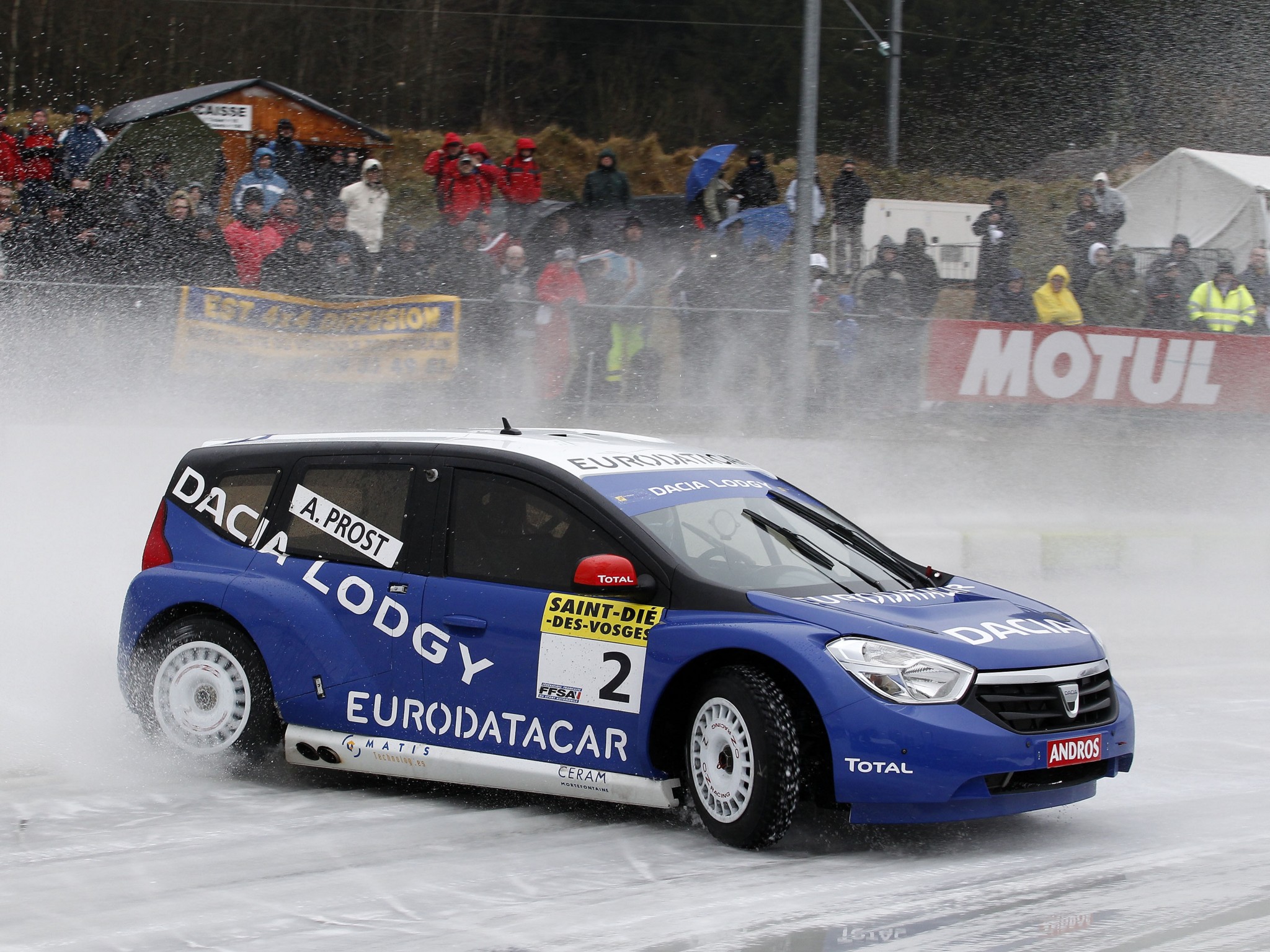 Andros Trophy Racing       Dacia Lodgy Glace Trophée Andros '2011