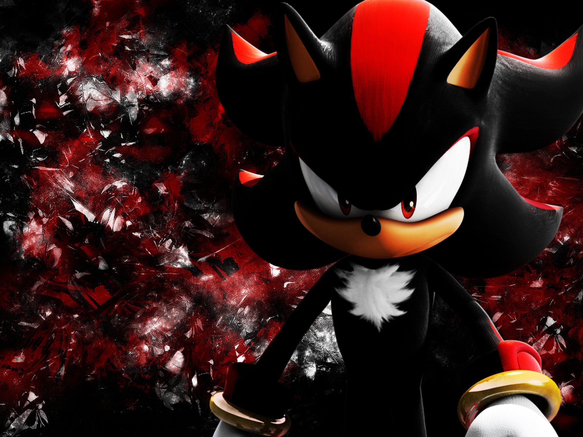 Download Shadow The Hedgehog Fanart Wallpaper