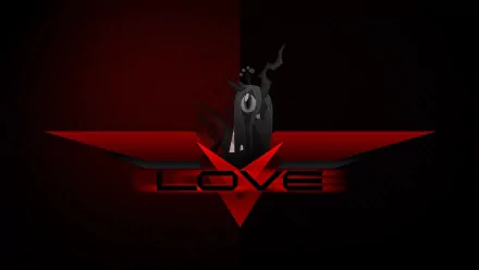 Queen Chrysalis geometry red love My Little Pony crystalis TV Show My Little Pony: Friendship Is Magic HD Desktop Wallpaper | Background Image
