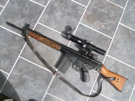 man made rifle HD Desktop Wallpaper | Background Image