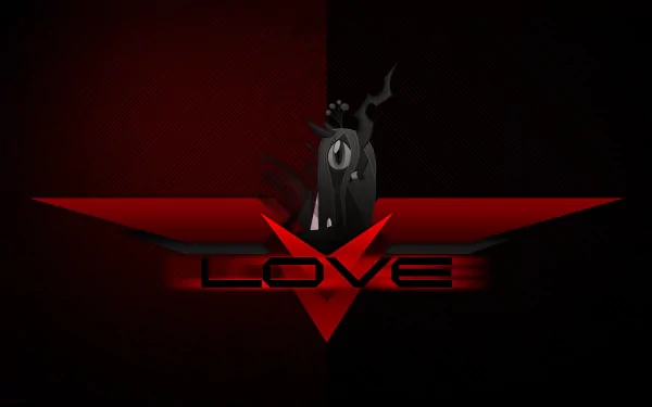 Queen Chrysalis geometry red love My Little Pony crystalis TV Show My Little Pony: Friendship Is Magic HD Desktop Wallpaper | Background Image