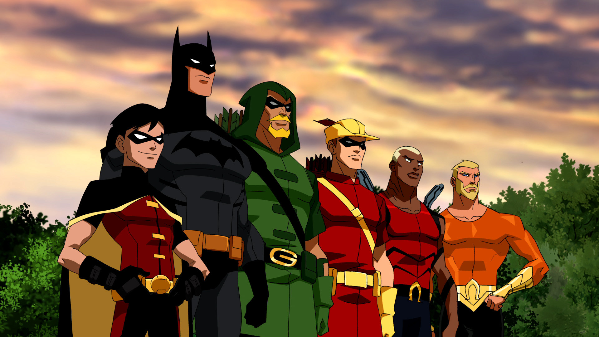 young justice season 2 wallpaper