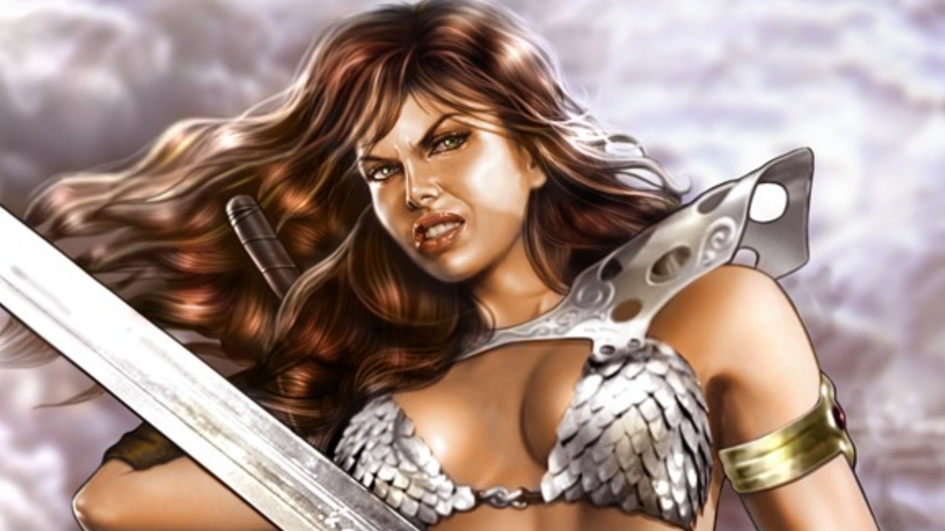 Download Comic Red Sonja HD Wallpaper