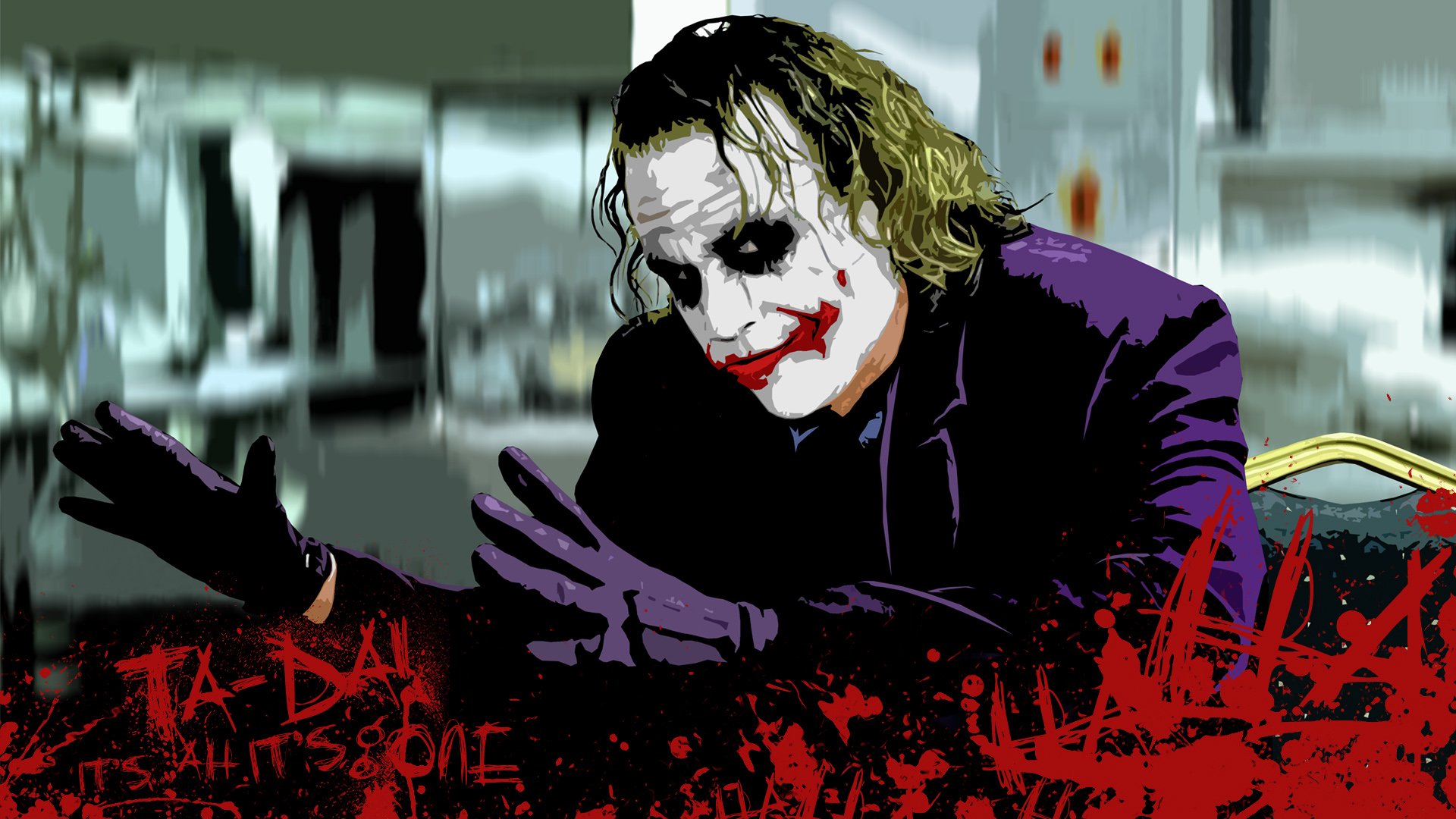 Download Joker Movie The Dark Knight HD Wallpaper by MessenjahMatt