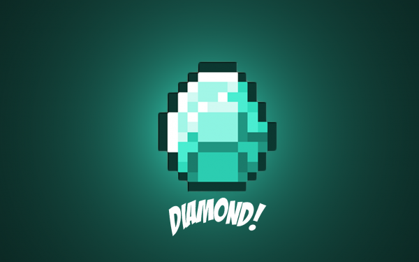 Jeux Vidéo Minecraft Diamond Bleu Mojang Fond d'écran HD | Image