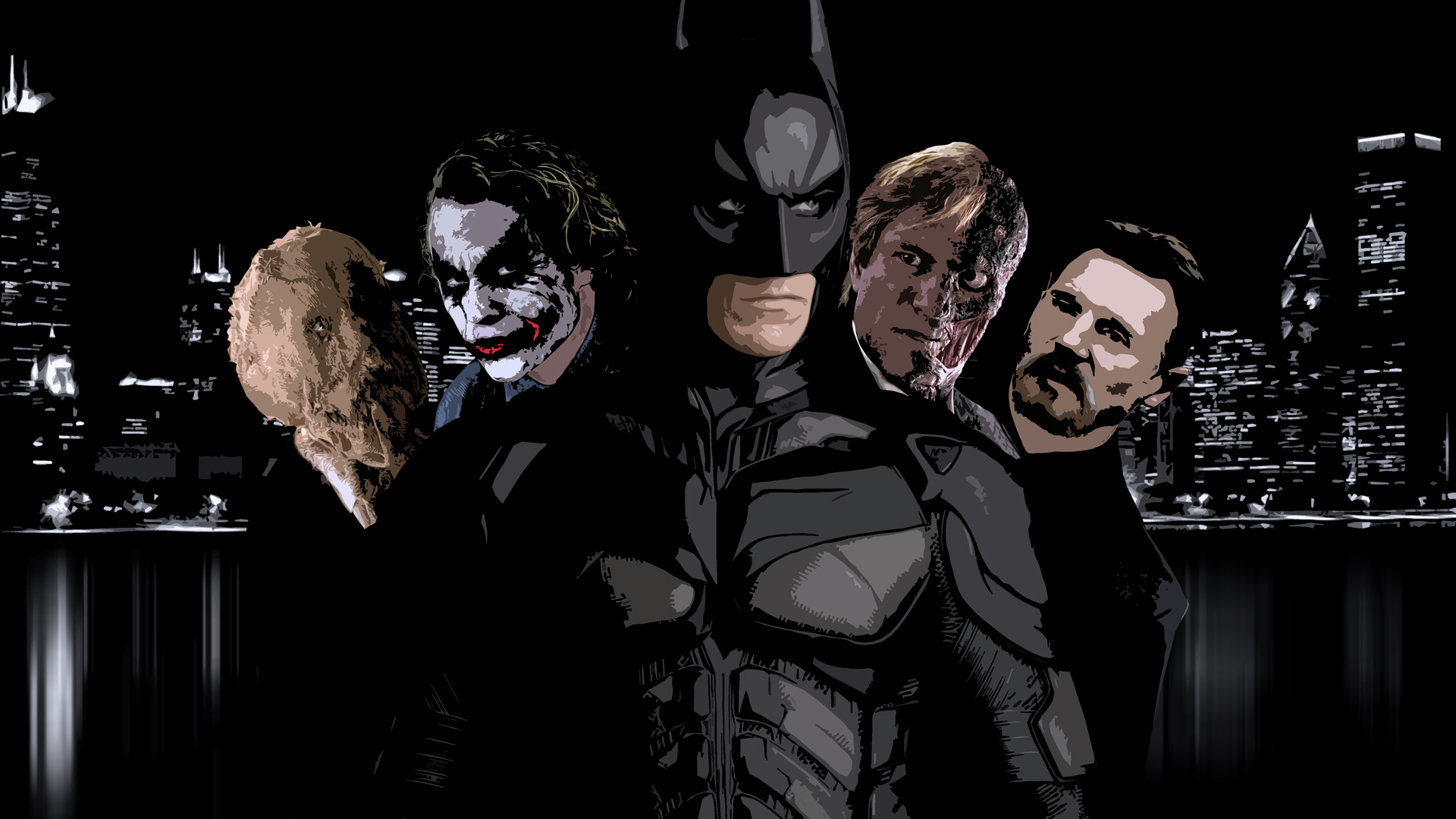 Download Two-Face Batman Joker Movie The Dark Knight HD Wallpaper by ...