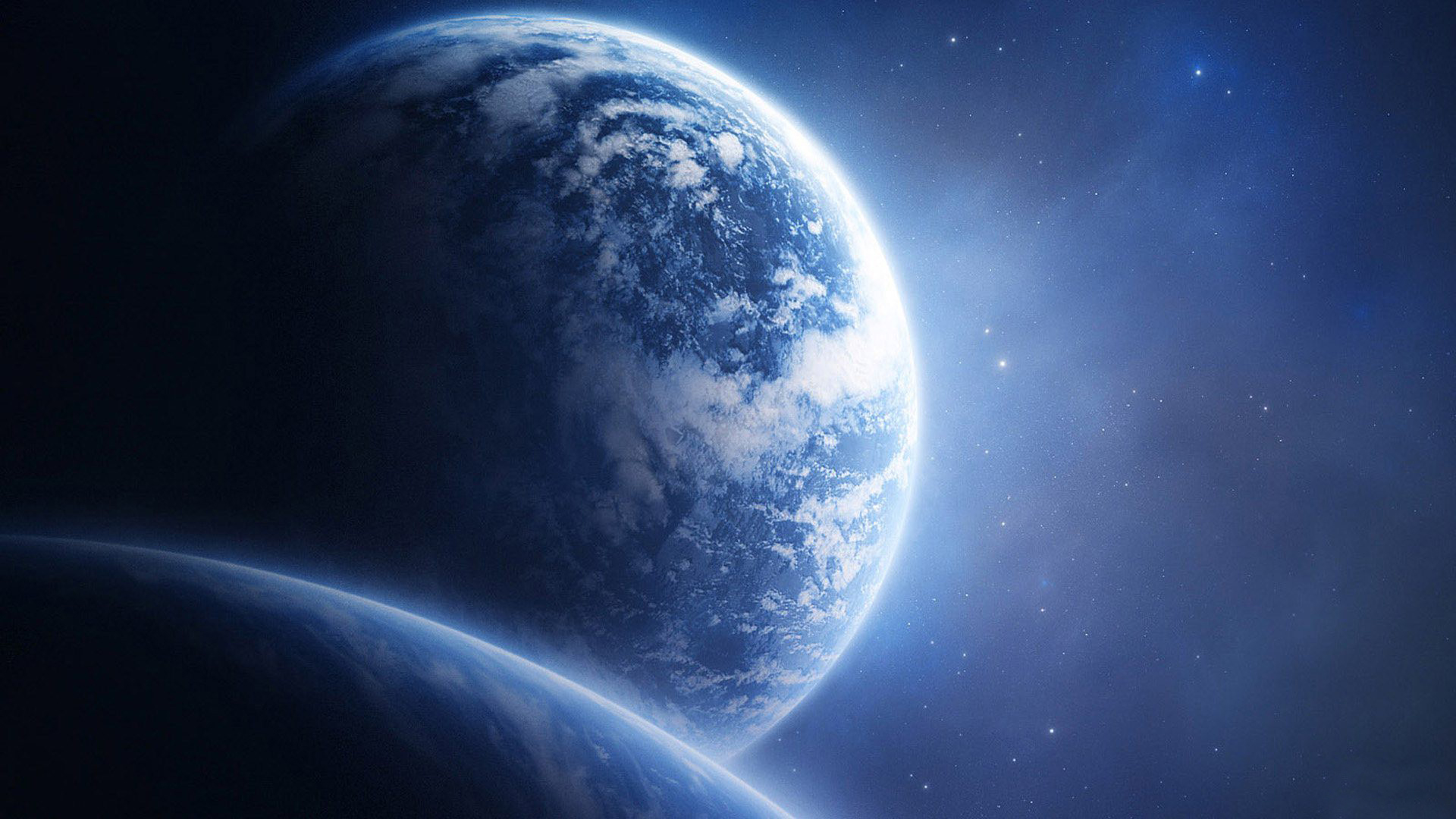 Download Sci Fi Planet HD Wallpaper
