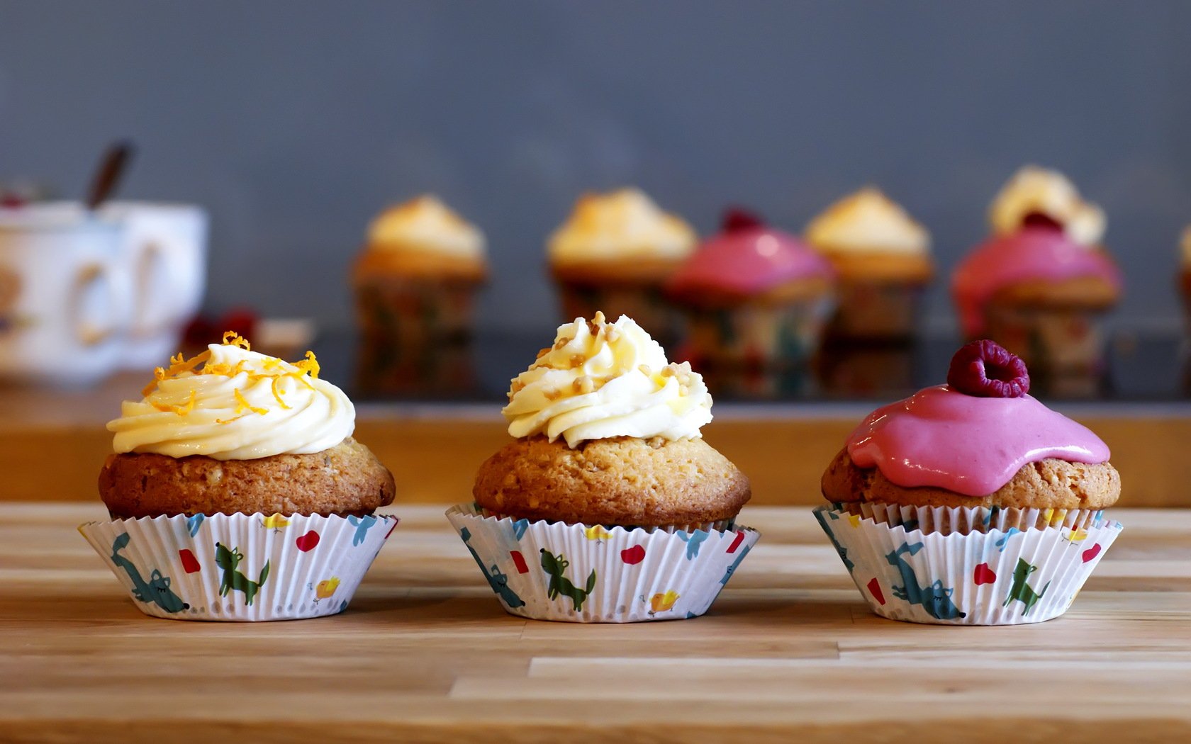 Download Food Cupcake Wallpaper