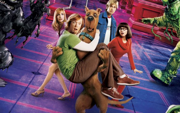 Movie Scooby-Doo 2: Monsters Unleashed Scooby-Doo Daphne Blake Fred Jones Velma Dinkley Shaggy Rogers HD Wallpaper | Background Image